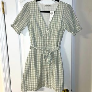 Abercrombie & Fitch Button Down Mini Dress